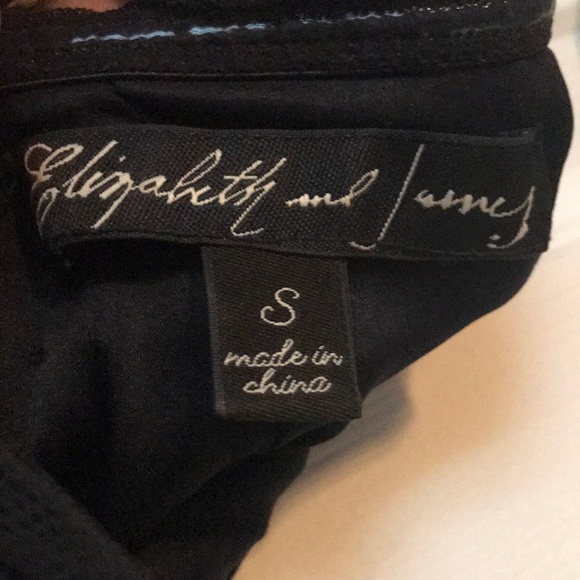 Elizabeth and James strapless dress black tulle - Picture 5 of 5